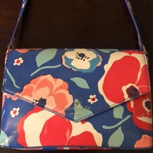 KATE SPADE NEW YORK CHERRY FLORAL CROSSBODY BAG